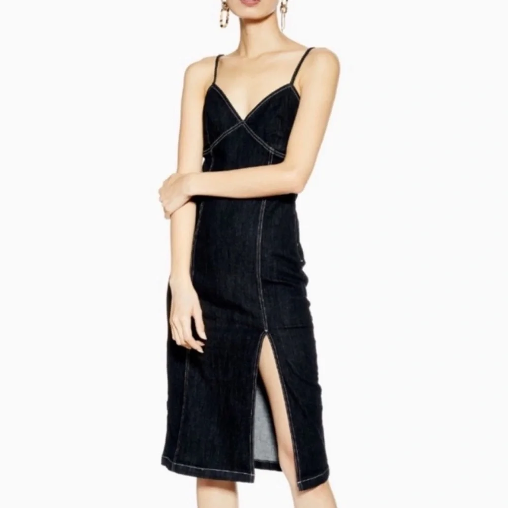 Topshop black denim